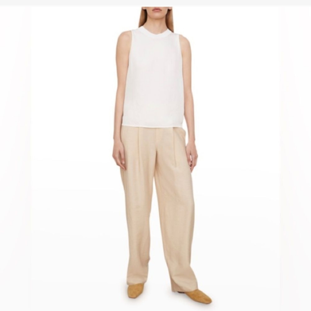 Vince Cream High Waisted Pants XS